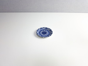 일제 미노필드 원형접시 12.3cm(블루)