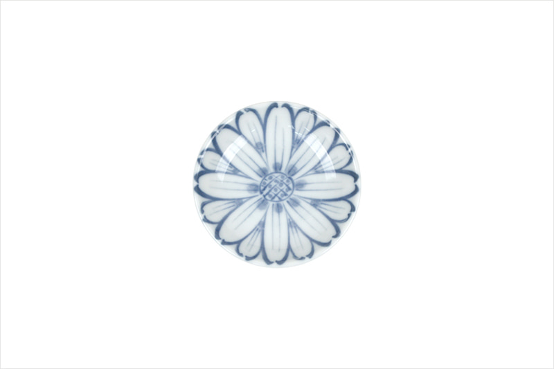 티아라069 꽃 종지　지름9cm