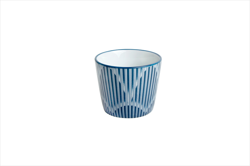 블링023  매화꽃 컵 　지름7.8×H6.4cm
