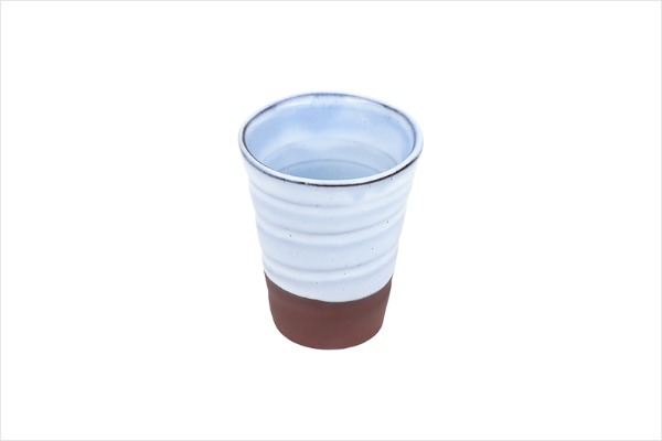 블링117 투톤 회오리 컵 (스카이블루)　7.3×H8.7cm