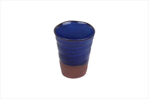 블링116 투톤 회오리 컵 (블루)　7.3×H8.7cm