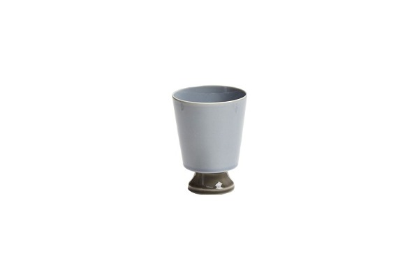 미코023A ODA 투톤 굽 컵 (스카이블루) ø 8.5×11cm